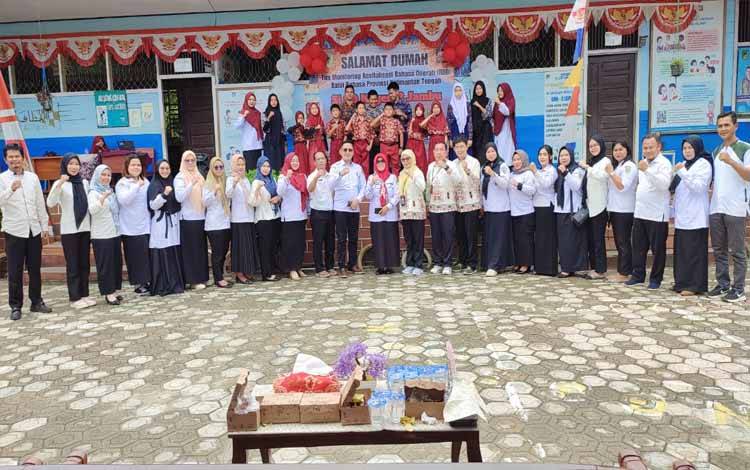 Kegiatan monitoring dan evaluasi Revitalisasi Bahasa Daerah di Kabupaten Barito Utara pada 26--29 Agustus 2024.(FOTO: Istimewa)