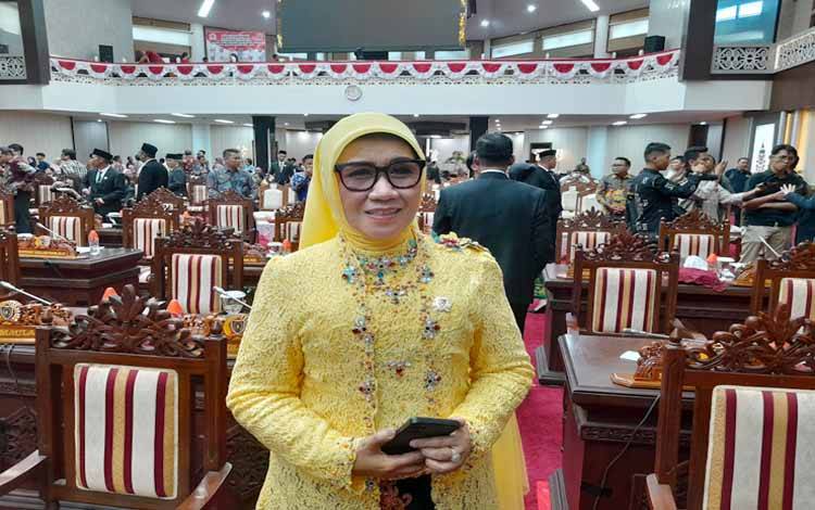 Anggota DPRD Provinsi Kalteng, Siti Nafsiah (Foto: MARINI)