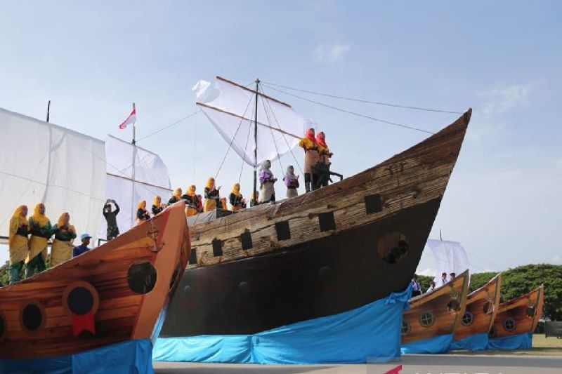 Ilustrasi - Drama kolosal pahlawan perempuan nasional asal Aceh Laksamana Malahayati (ANTARA FOTO/Ampelsa)