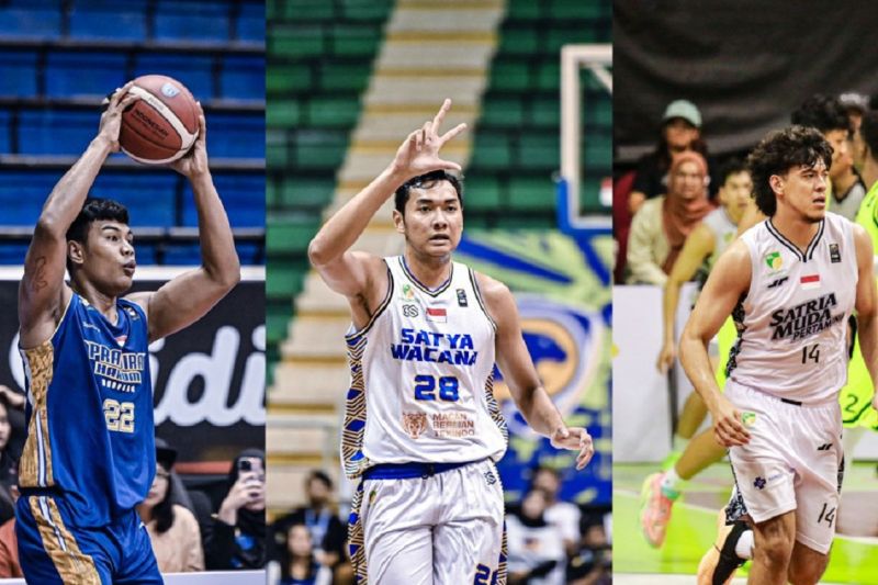 Sejumlah pemain IBL turut meramaikan PON XXI Aceh-Sumatera Utara. ANTARA/HO-IBL