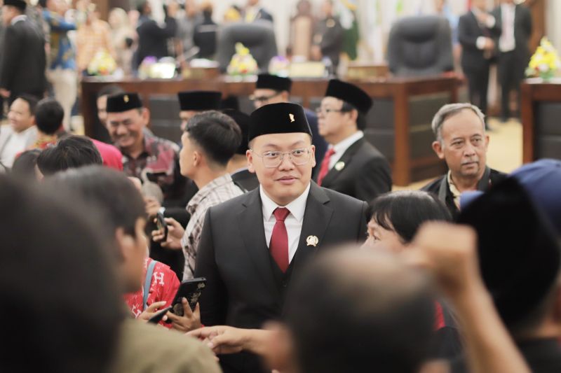 Anggota Dewan Perwakilan Rakyat Daerah (DPRD) Provinsi Banten, Abraham Garuda ANTARA/Azmi.