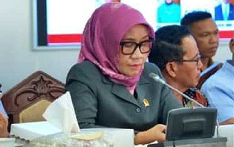 Anggota DPRD Kalteng?Siti Nafsiah (Foto: MARINI)