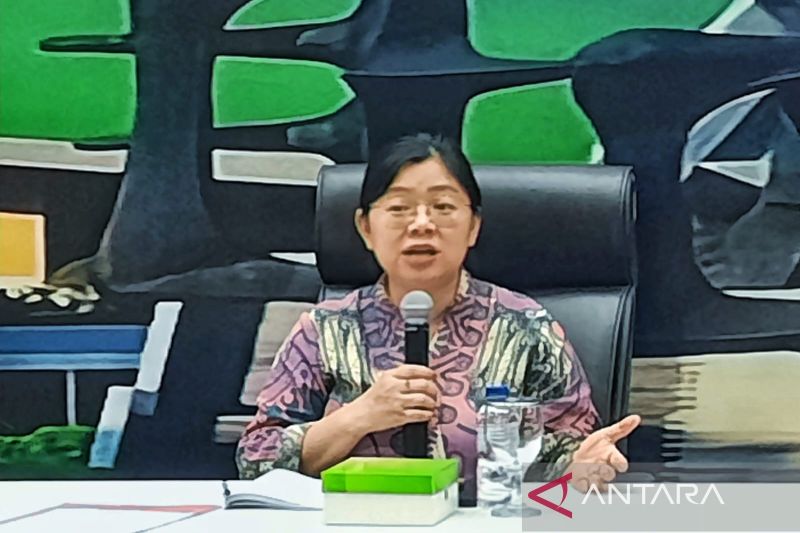 Ketua Komnas Perempuan Andy Yentriyani pada saat kegiatan pembahasan UU PPRT Jadi Landasan Perlindungan Pekerja Rumah Tangga yang diselenggarakan oleh Koordinatoriat Wartawan Parlemen (KWP) bekerja sama dengan Biro Pemberitaan DPR RI di Jakarta, Selasa (3/9/2024). ANTARA/HO-Dokumentasi pribadi