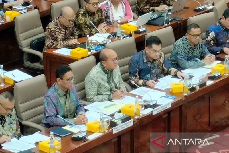 Menteri Investasi/Kepala Badan Koordinasi Penanaman Modal (BKPM) Rosan Roeslani dalam rapat kerja bersama Komisi VI DPR RI di Jakarta, Selasa (3/9/2024). ANTARA/Aji Cakti