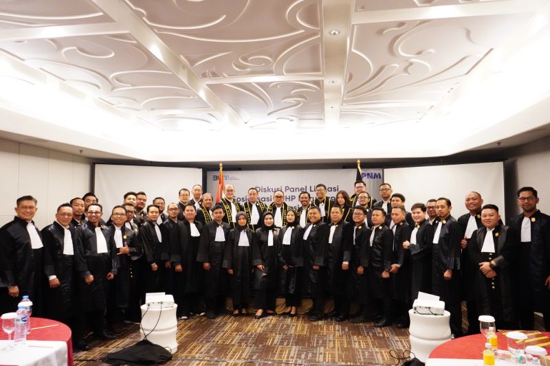 PT Permodalan Nasional Madani (PNM) membentuk Asosiasi Advokat Usaha Mikro Kecil atau Association of Small Medium Enterprise Advocates (ASMEA) sebagai wadah untuk menghimpun profesional di bidang hukum yang tergabung dalam PNM Group di Jakarta, Rabu (4/9/2024). ANTARA/HO-PNM