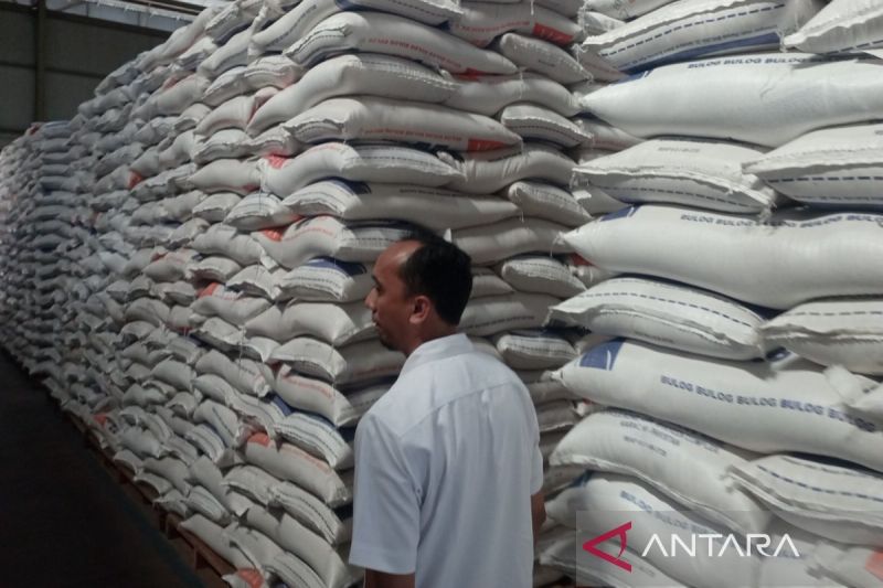 Arsip - Stok cadangan pangan pemerintah yang disimpan Perum Bulog Cabang Banyumas di Kompleks Pergudangan Cindaga, Kabupaten Banyumas, Jawa Tengah. ANTARA/Sumarwoto