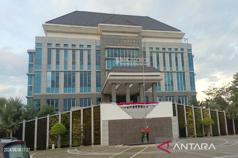 Kantor Perwakilan Bank Indonesia Provinsi Kepulauan Bangka Belitung di Pangkalpinang. (ANTARA/HO-Humas BI Babel)