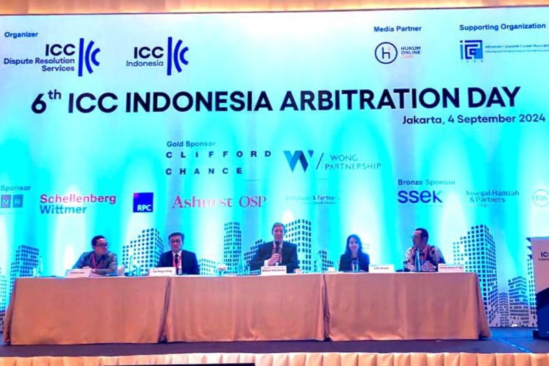 Penyelenggaraan Hari Arbitrase ICC Indonesia ke-6 di Jakarta, Rabu (4/9/2024). ANTARA/HO-ICC Indonesia.