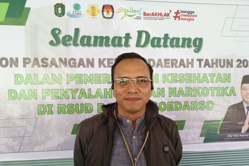 Ketua Komisi Pemilih Umum Daerah (KPUD) Pontianak, David Teguh ANTARA/Dedi.