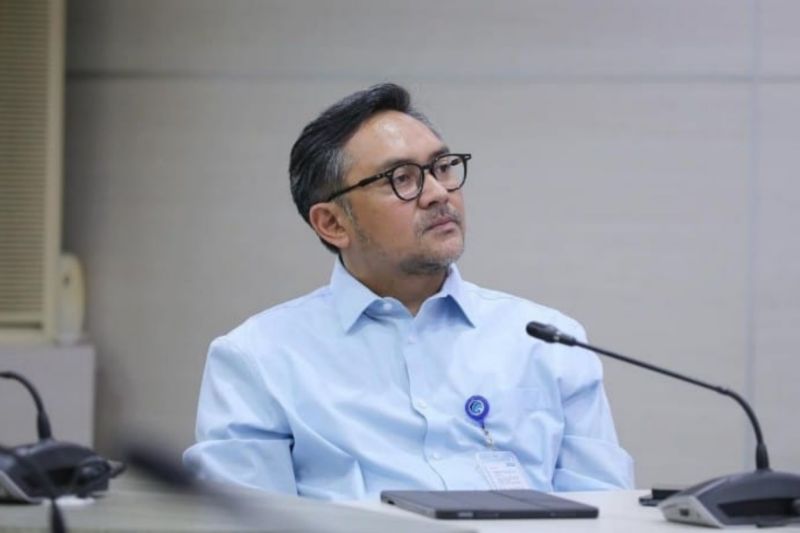 Direktur Jenderal Informasi dan Komunikasi Publik (Dirjen IKP) Kementerian Komunikasi dan Informatika (Kominfo) Prabunindya Revta Revolusi. (a)
