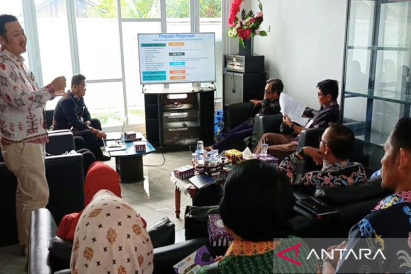Sosialisasi program percontohan Desa Anti Korupsi yang dilaksanakan Inspektorat Kalteng di Kuala Kapuas, Jumat (6/9/2024). ANTARA/All Ikhwan