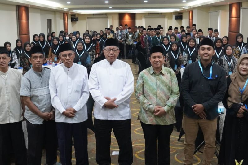 Pelatihan Dai Muda Digital angkatan ke-10 di Masjid Nasional Al Akbar Surabaya, Sabtu (7/9/2024). (ANTARA/HO-Masjid Al Akbar Surabaya)