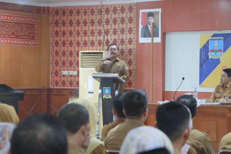 Penjabat Sekretaris Daerah (Pj Sekda) Kabupaten Serang, Rudy Suhartanto, di Serang, Senin (9/9/2024). (ANTARA/HO-Pemkab Serang)
