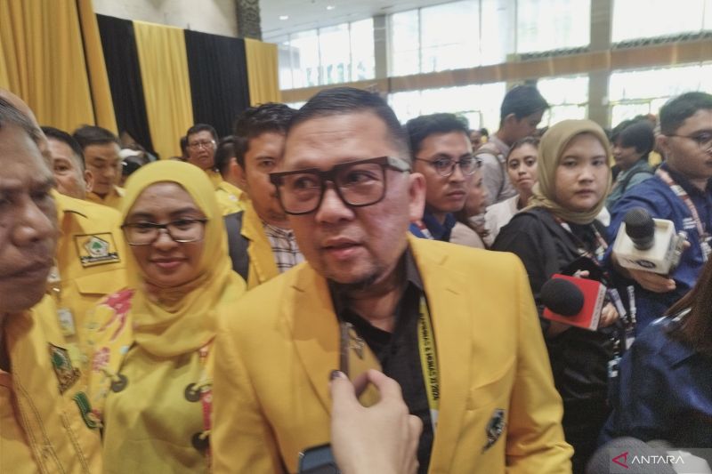 Wakil Ketua Umum Bidang Pemenangan Pemilu Partai Golkar Ahmad Doli Kurnia di Jakarta, Selasa (20/8/2024). ANTARA/Bagus Ahmad Rizaldi.