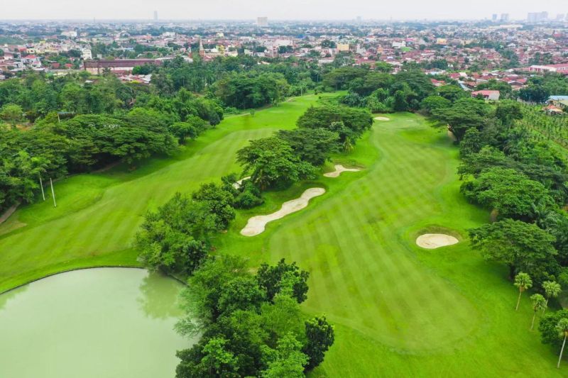 Royal Sumatra Golf Course menjadi lokasi perhelatan untuk pertandingan golf dalam PON XXI Aceh-Sumatera Utara 2024. (ANTARA/HO-Royal Sumatra Golf Course)