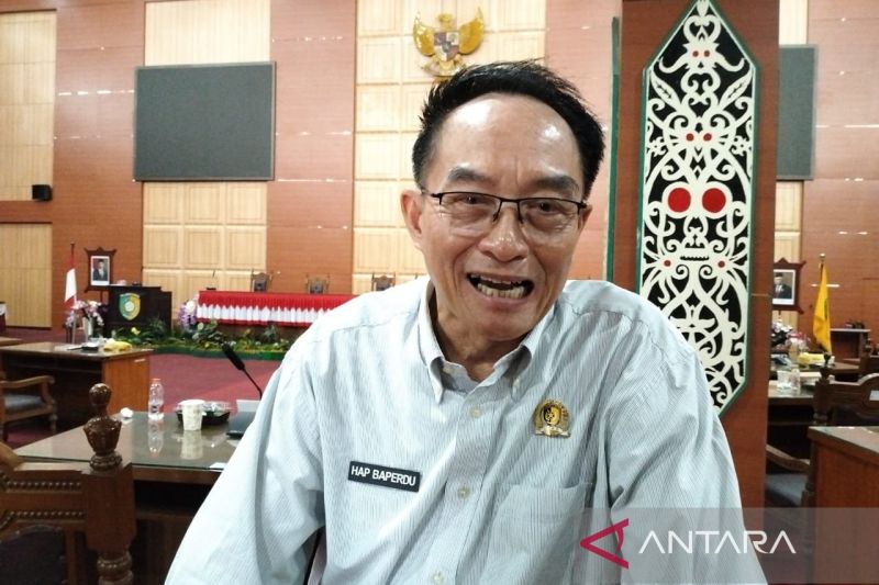 Anggota DPRD Kota Palangka Raya Hap Baperdu. ANTARA/Adi Wibowo