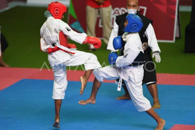 Ilustrasi - Pertandingan cabang olahraga Shorinji Kempo (ANTARA FOTO/Zabur Karuru/wsj)