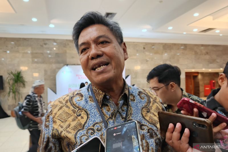 Direktur Jenderal Industri Agro Kemenperin Putu Juli Ardika ditemui di Jakarta, Selasa (20/8/2024). ANTARA/Muzdaffar Fauzan