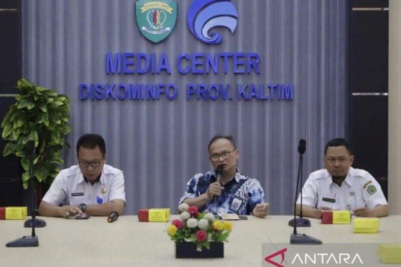 Auditor Madya BPKP Kaltim Bambang Mulyatno memberikan keterangan kepada awak media di Samarinda. (ANTARA/HO-Diskominfo Kaltim).
