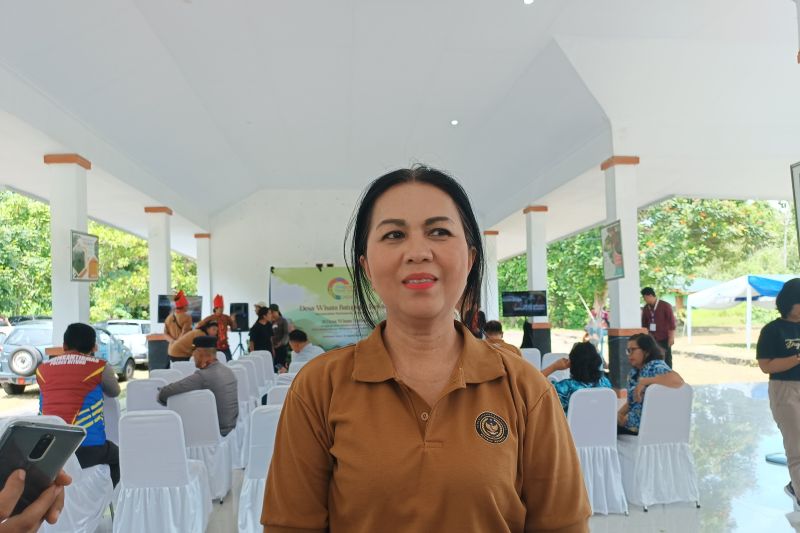 Kepala Dinas Pariwisata Kota Bitung, Pingkan Kapoh. ANTARA/Karel A Polakitan