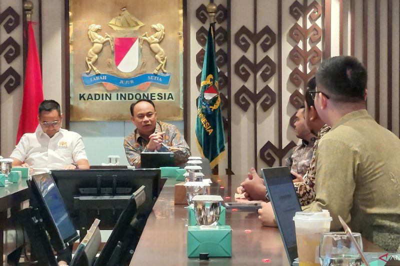 Menteri Komunikasi dan Informatika Budi Arie Setiadi (dua kiri) dalam diskusi "Mengatasi Tantangan dan Memanfaatkan Peluang di Sektor Komunikasi dan Informatika Indonesia" di Jakarta, Jumat (30/8/2024). (ANTARA/Adimas Raditya)
