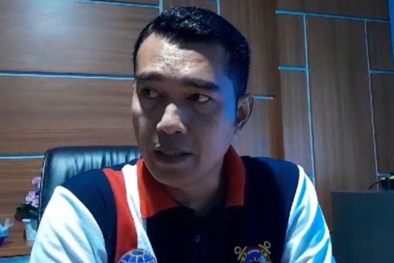 Kepala Seksi Keselamatan Berlayar dan Patroli KSOP Kelas II Ternate, Sugandi, Jumat (13/9/2024). ANTARA/Abdul Fatah (Abdul Fatah)