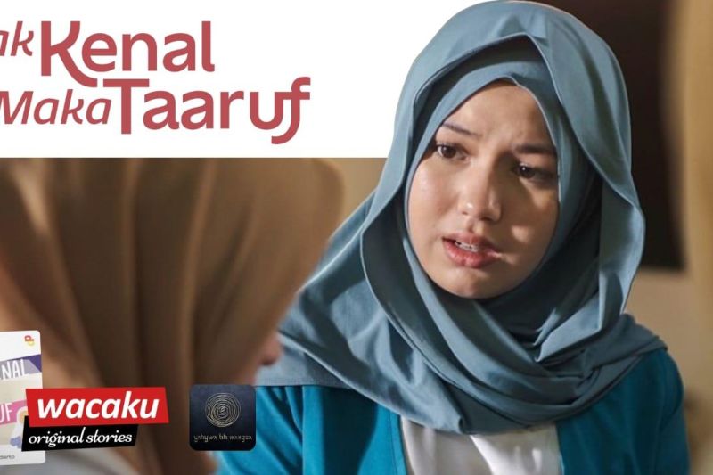 Poster film "Tak Kenal Maka Ta'aruf" yang akan tayang di bioskop pada awal tahun 2025. (ANTARA/HO-Wacaku)