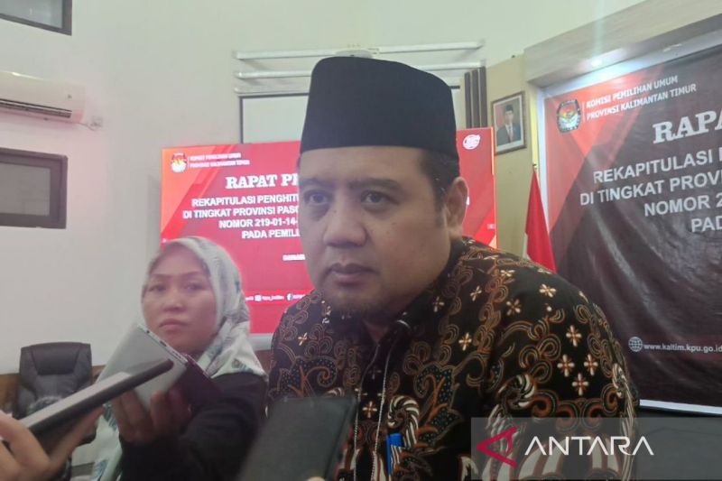 Ketua KPU Kaltim Fahmi Idris. (ANTARA/Ahmad Rifandi)