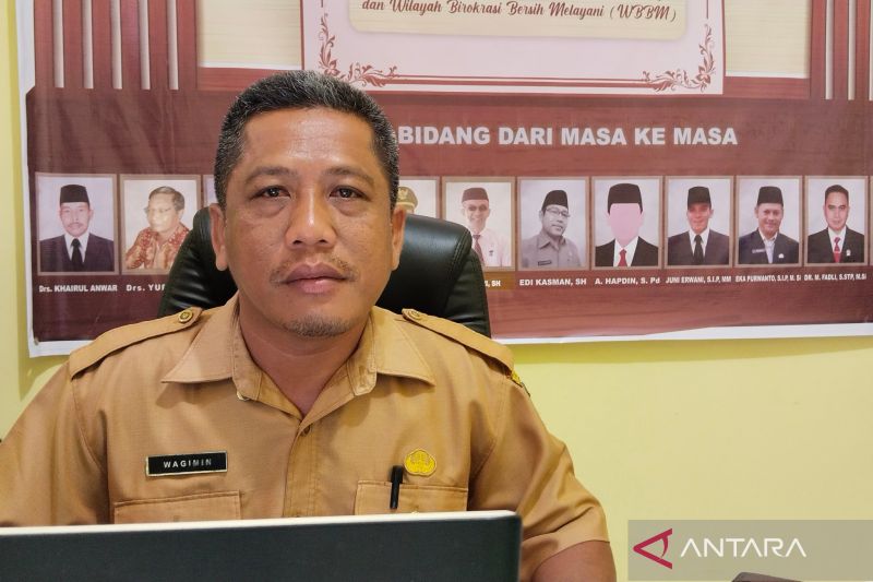 Kepala Bidang Pemerintahan Desa Dinas Pemberdayaan Masyarakat dan Desa (PMD) Kabupaten Mukomuko, Wagimin, Minggu (15/9/2024) ANTARA/Ferri.