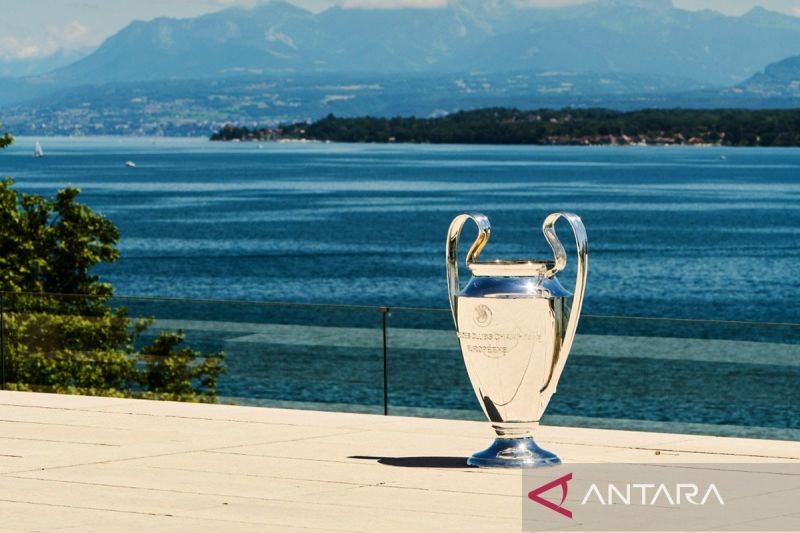 Trofi Liga Champions. ANTARA/X/ChampionsLeague/am.