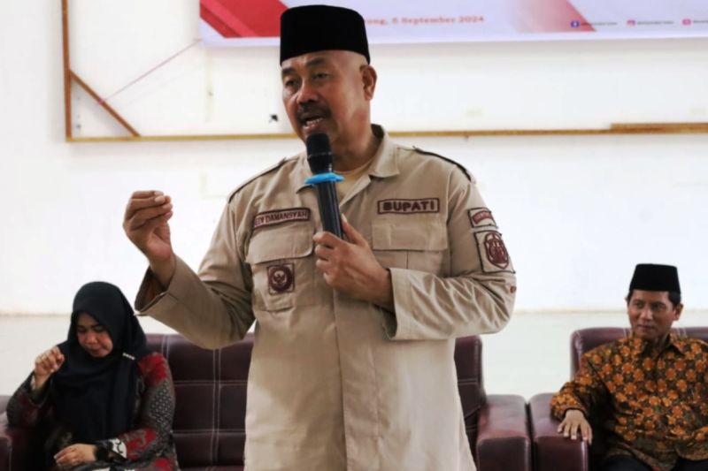 Bupati Kukar Edi Damansyah (Antara/ HO Prokom Kukar)