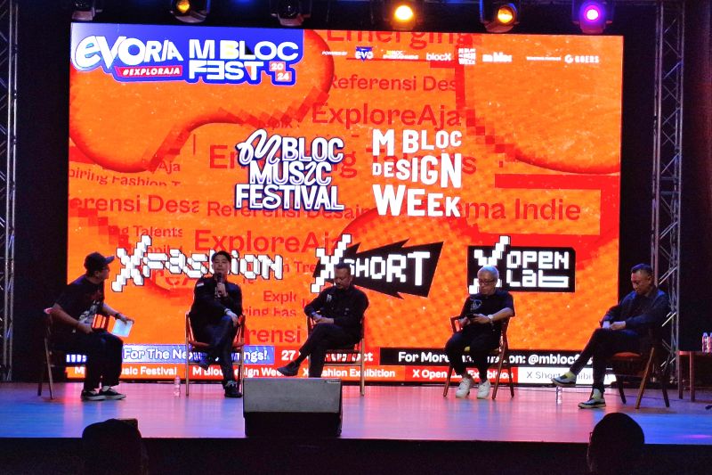 Dokumentasi Evoria M Bloc Fest pada tahun 2023 lalu. (ANTARA/HO-Evoria M Bloc Fest)