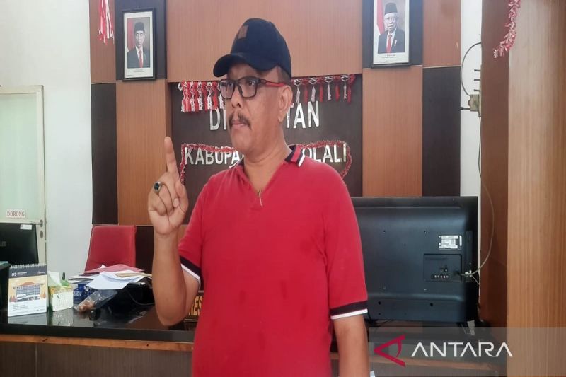 Kepala Dinas Pertanian Boyolali Joko Suhartono di Boyolali, Jumat (20/9/2024), ANTARA/Bambang Dwi Marwoto.