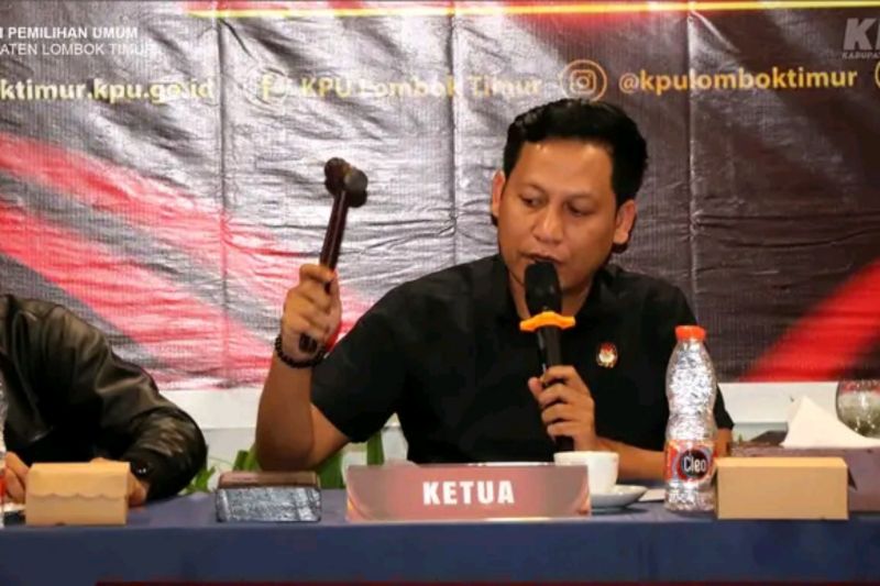 Ketua KPU Lombok Timur, Provinsi NTB Ada Suci Makbullah (ANTARA/HO-Humas KPU Lombok Timur)