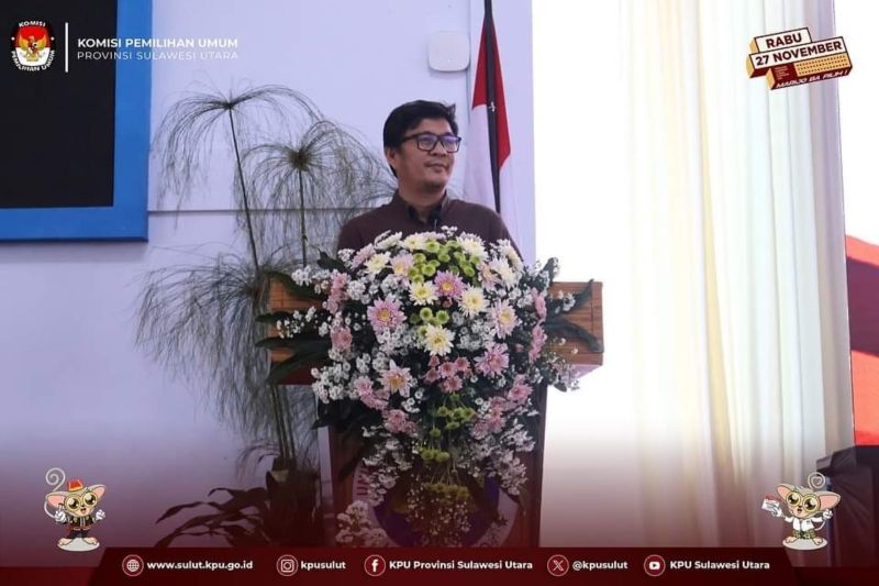 Ketua KPU Sulut, Kenly Poluan. ANTARA/HO-KPU Sulut