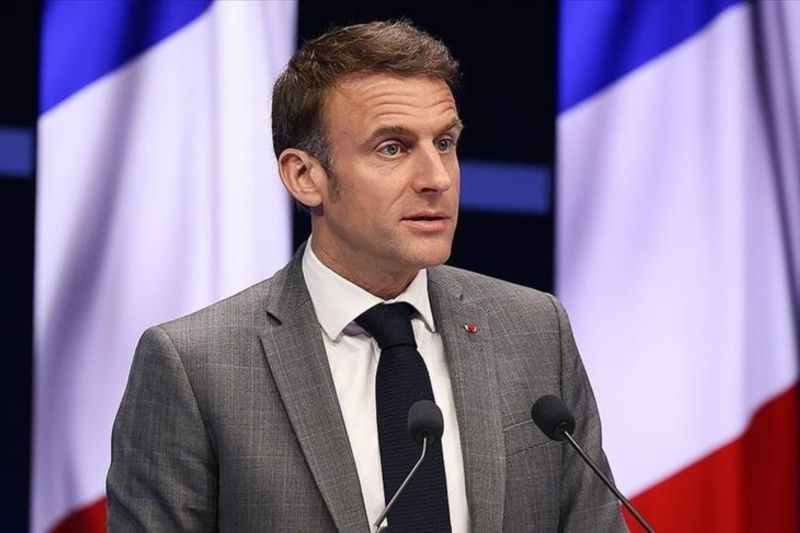 Presiden Prancis Emmanuel Macron. ANTARA/Anadolu/py