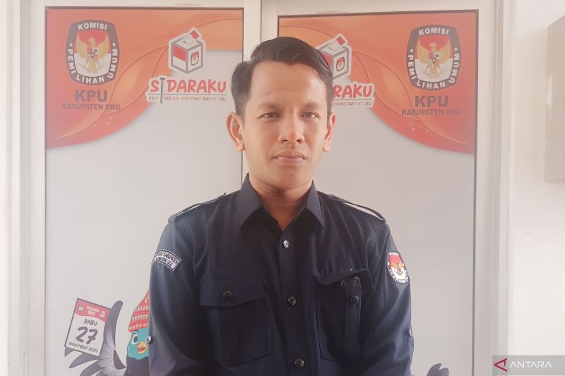 Ketua KPU OKU Rahmad Hidayat. ANTARA/Edo Purmana
