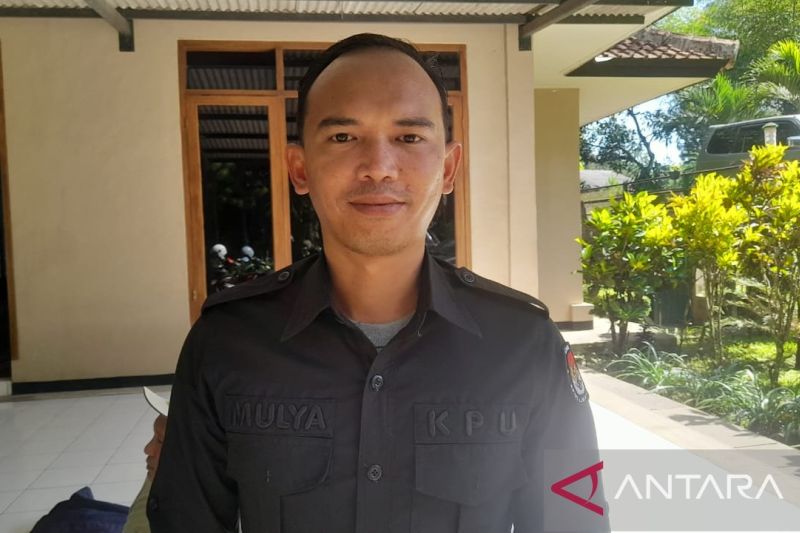 Kadiv Teknis Penyelenggaraan KPU Kabupaten Sukabumi Abdullah Ahmad Mulya Syafii. ANTARA/Aditya Rohman