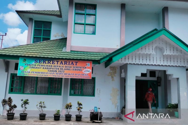 Kantor Dinas Pemberdayaan Masyarakat dan Desa (PMD) Kabupaten Rejang Lebong. (ANTARA/dok/Nur Muhamad)