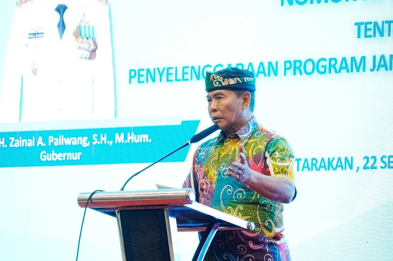 Gubernur Kalimantan Utara Zainal Arifin Paliwang. (ANTARA/HO-DKISP Kaltara)