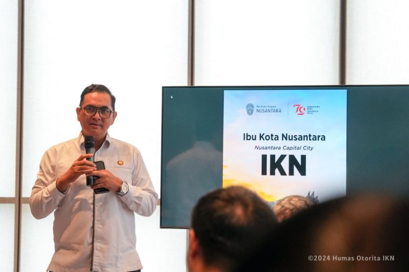 Staf Khusus Kepala Otorita IKN Bidang Komunikasi Publik Troy Pantouw . ANTARA/HO-Otorita IKN