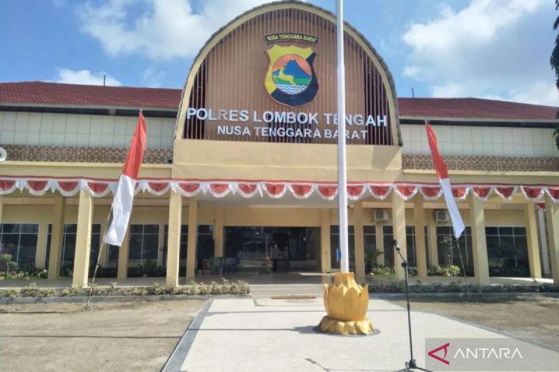 Arsip foto-Markas Polres Lombok Tengah. (ANTARA/Ahyar)