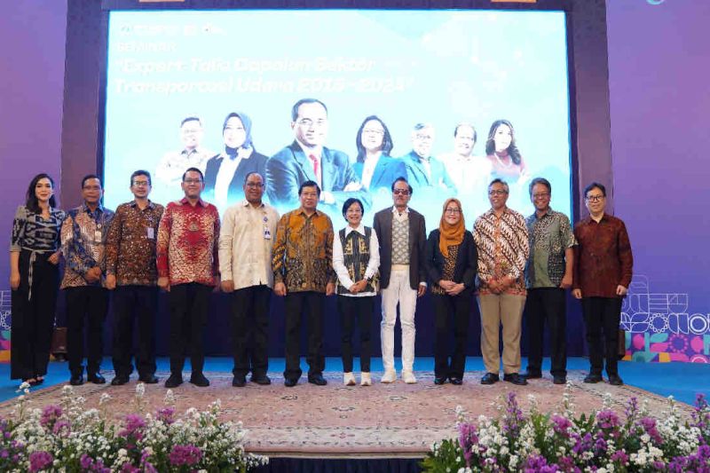The Expert Talk: 2015-2024 Achievements in the Air Transportation Sector held by the Bandung Institute of Technology (ITB) in Bandung, West Java, on Tuesday (September 24, 2024). ANTARA/HO-Humas Kemenhub