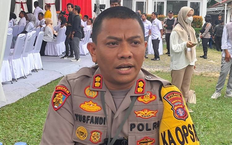Kapolres Kobar AKBP Yusfandi Usman