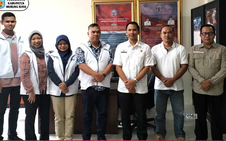 Kepala Diskominfo SP terima kunjungan Tim Survei Penguatan Sinyal dan Pengentasan Blank Spot.