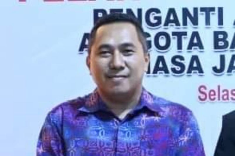 Ketua Bawaslu Kota Ambon, John Talabessy. ANTARA/ Penina F Mayaut.