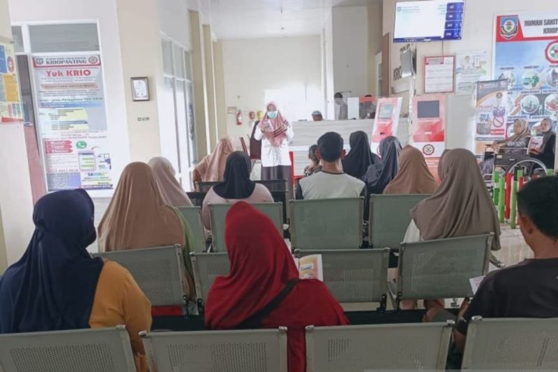Pemkab Bangka Selatan sosialisasikan gejala dan pencegahan penyakit hepatitis, Kamis (26/9/2024). ANTARA/Ahmadi