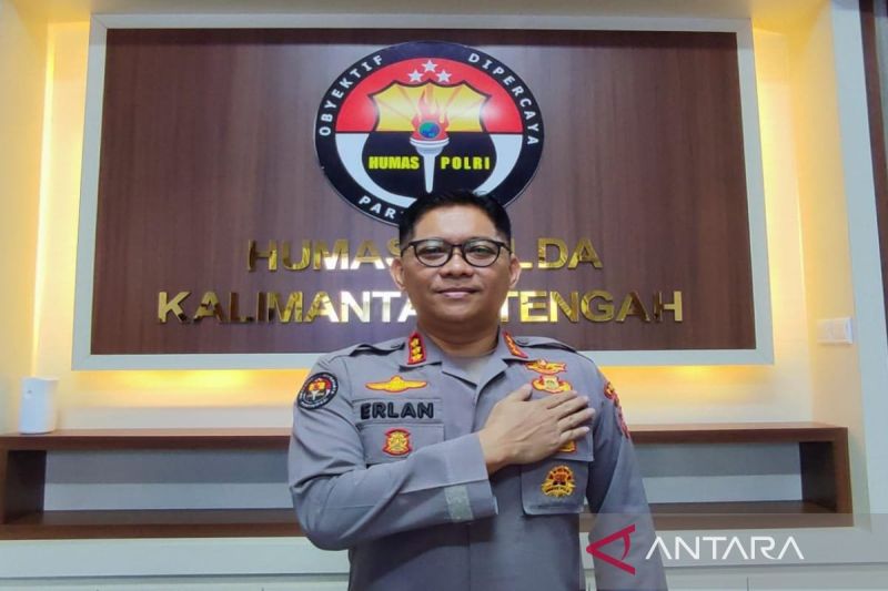 Kabid Humas Polda Kalteng Kombes Pol Erlan Munaji. ANTARA/Adi Wibowo.