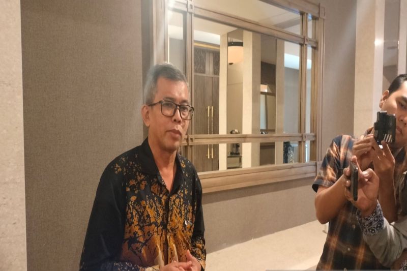 Ketua KPU Kulon Progo Budi Priyana. ANTARA/Sutarmi.