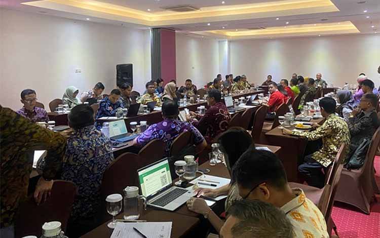 Rapat Asistensi dan Supervisi Penyusunan Rencana Pembangunan Jangka Menengah Daerah (RPJMD) Wilayah III di Bali, baru baru ini. (FOTO: IST)